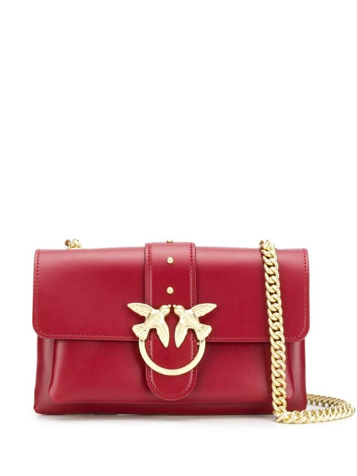 Pinko Big Love Shoulder Bag - Red