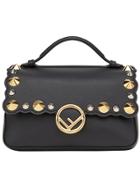 Fendi Double Baquette Crossbody Bag - Black