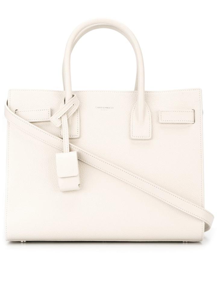Saint Laurent Baby 'sac De Jour' Tote, Women's, White