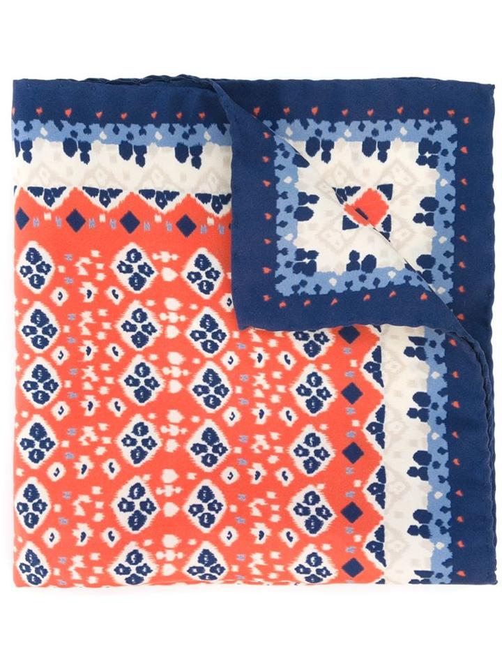 Fashion Clinic Floral Print Pocket Square