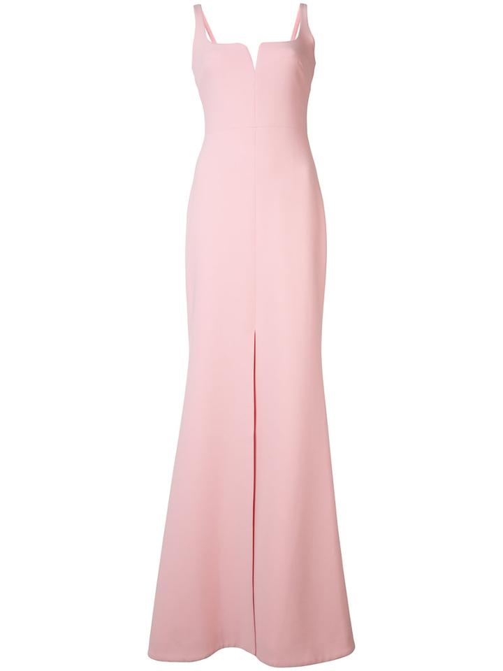 Likely Long Evening Dress, Women's, Size: 0, Pink/purple, Polyester/rayon/spandex/elastane