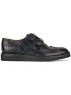 Weber Hodel Feder Sacramento Low Leather Brogues - Black