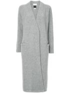 Christian Wijnants Long Length Cardi-coat - Grey
