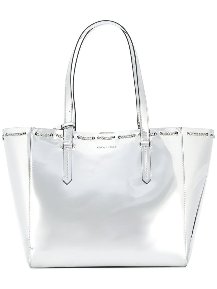 Kendall+kylie Metallic Tote