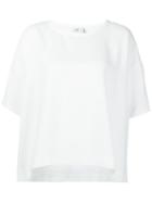 Vince Washed Piqué Square T-shirt