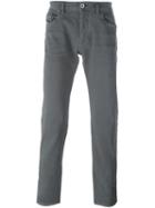 Diesel Black Gold Regular Trousers, Men's, Size: 34, Grey, Cotton/polyester/elastolefin/spandex/elastane