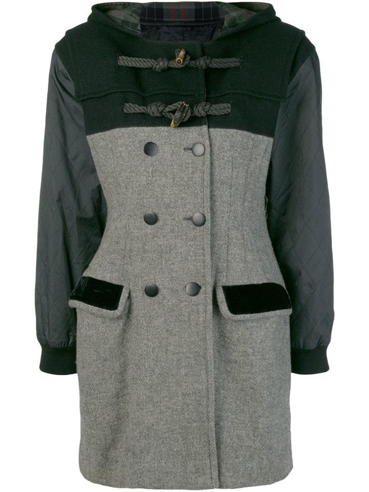 Jean Paul Gaultier Vintage Double Breasted Duffle Coat - Grey