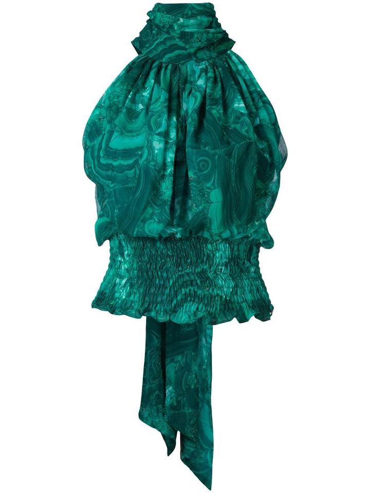 Romance Was Born Romance Was Born X Ultra Violet 'hallmark' Top, Women's, Size: 12, Green, Polyester