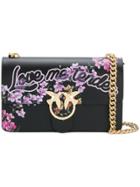 Pinko Love Me Tender Shoulder Bag - Black