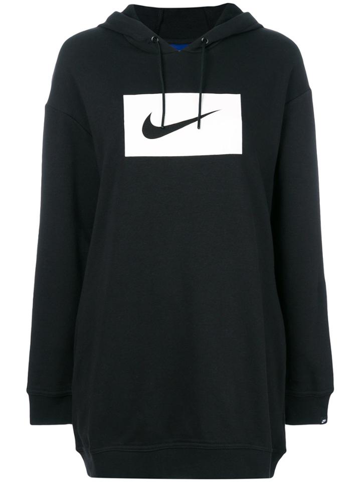 Nike Xl Swoosh Hoodie - Black