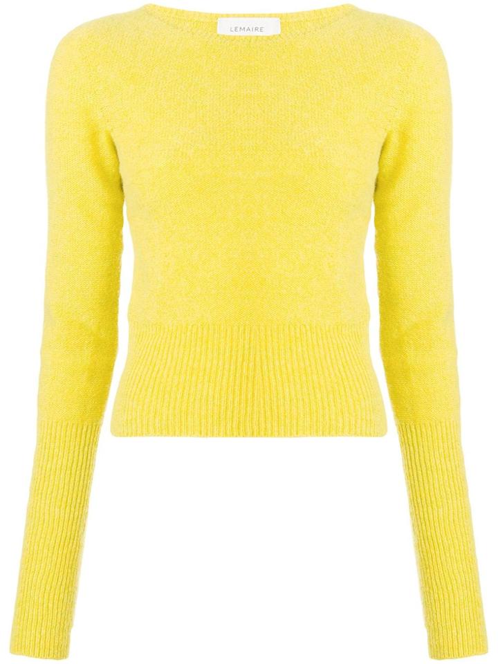 Lemaire Knitted Sweater - Yellow