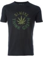 John Varvatos Always Think Green Print T-shirt