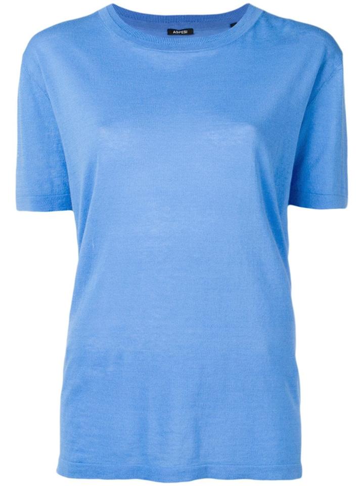 Aspesi Short Sleeve T-shirt - Blue