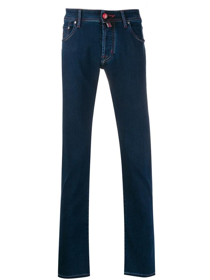 Jacob Cohen Mid Rise Slim-fit Jeans - Blue