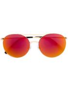 Linda Farrow 161 C2 Aviator Sunglasses - Metallic