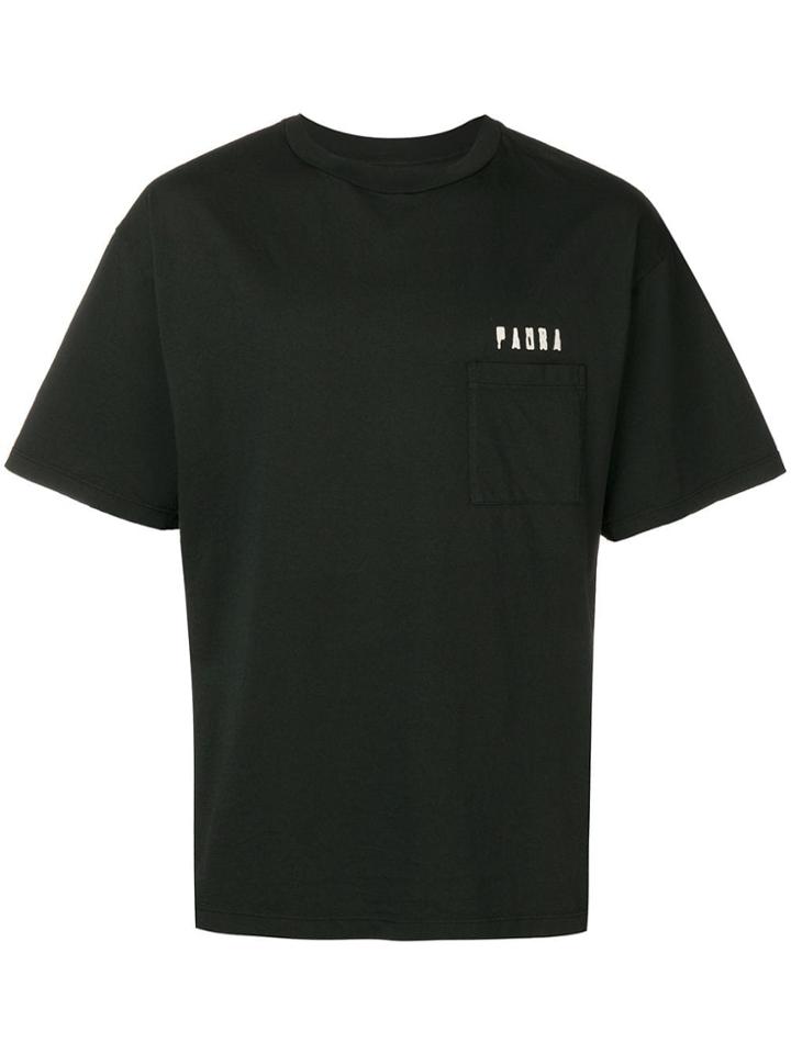Paura Casual Logo T-shirt - Black