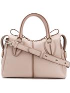 Tod's Double Zip Small Tote Bag - Pink