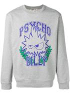 Mcq Alexander Mcqueen Graphic Print Sweatshirt - Grey