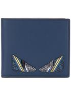 Fendi Bag Bugs Bifold Wallet - Blue