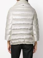 Herno Shiny Padded Puffer Jacket - White