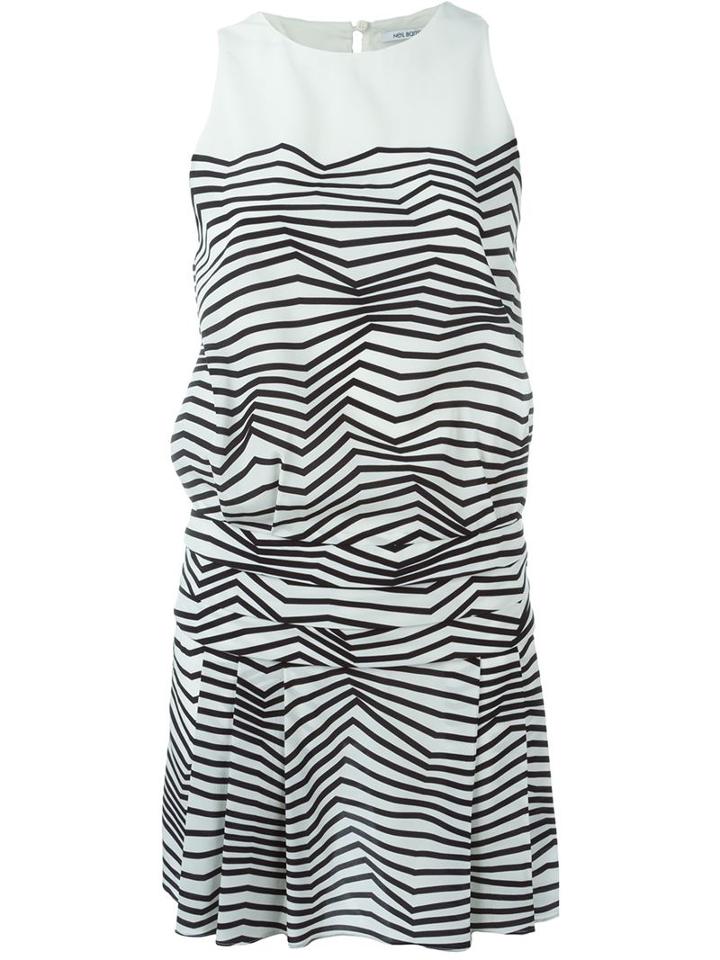 Neil Barrett Zig Zag Print Dress