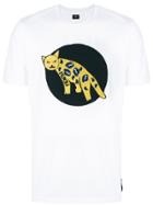 Fendi Leopard Patch T-shirt - White