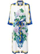 Dolce & Gabbana - Patterned Shirt Dress - Women - Silk - 42, Silk