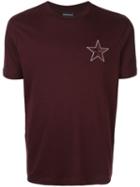 Emporio Armani Embroidered Star T-shirt - Brown