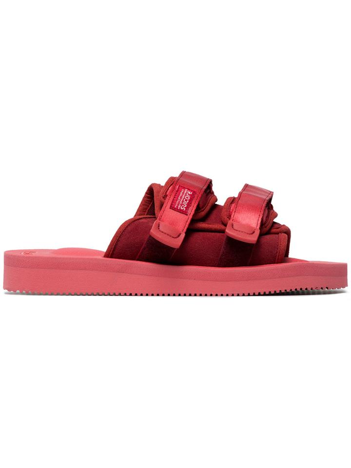Suicoke Red Moto Sandals