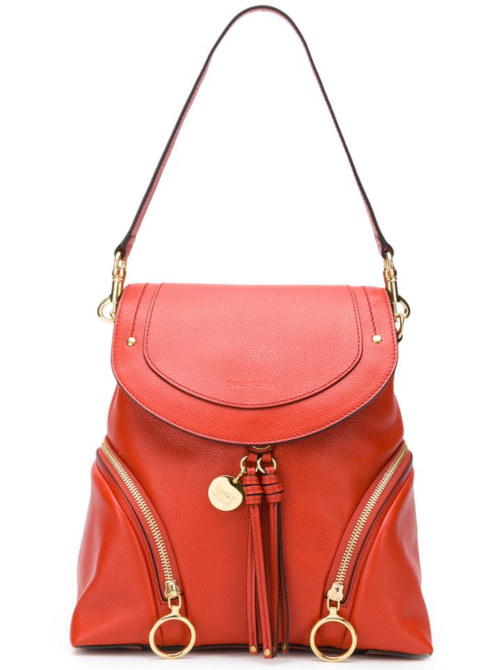 See By Chloé Olga Backpack - Yellow & Orange