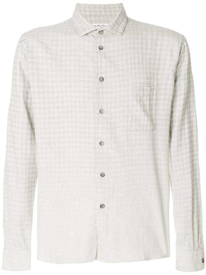 Ymc Curtis Shirt - Grey