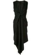 Kitx Ember Twist-detailed Dress - Black