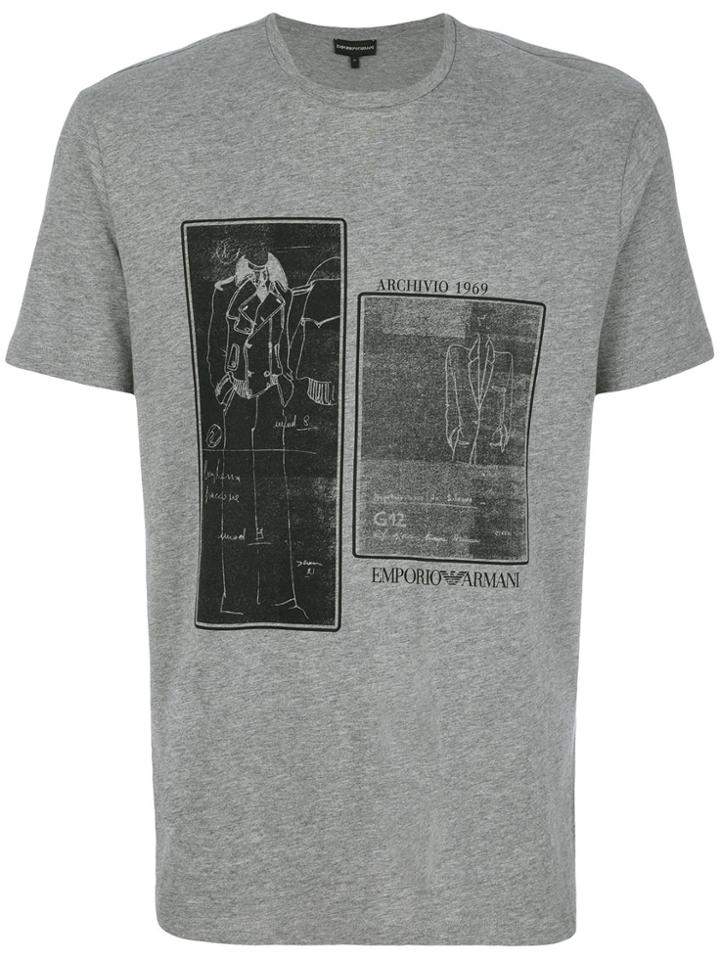 Emporio Armani Archivio T-shirt - Grey