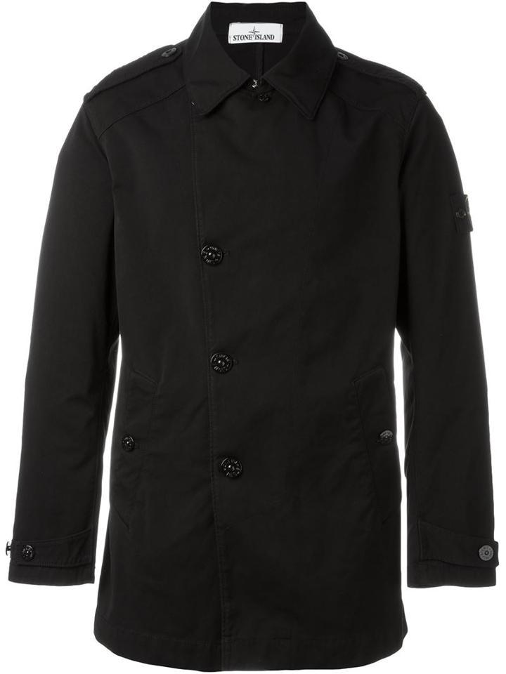 Stone Island Single Breasted Military Jacket