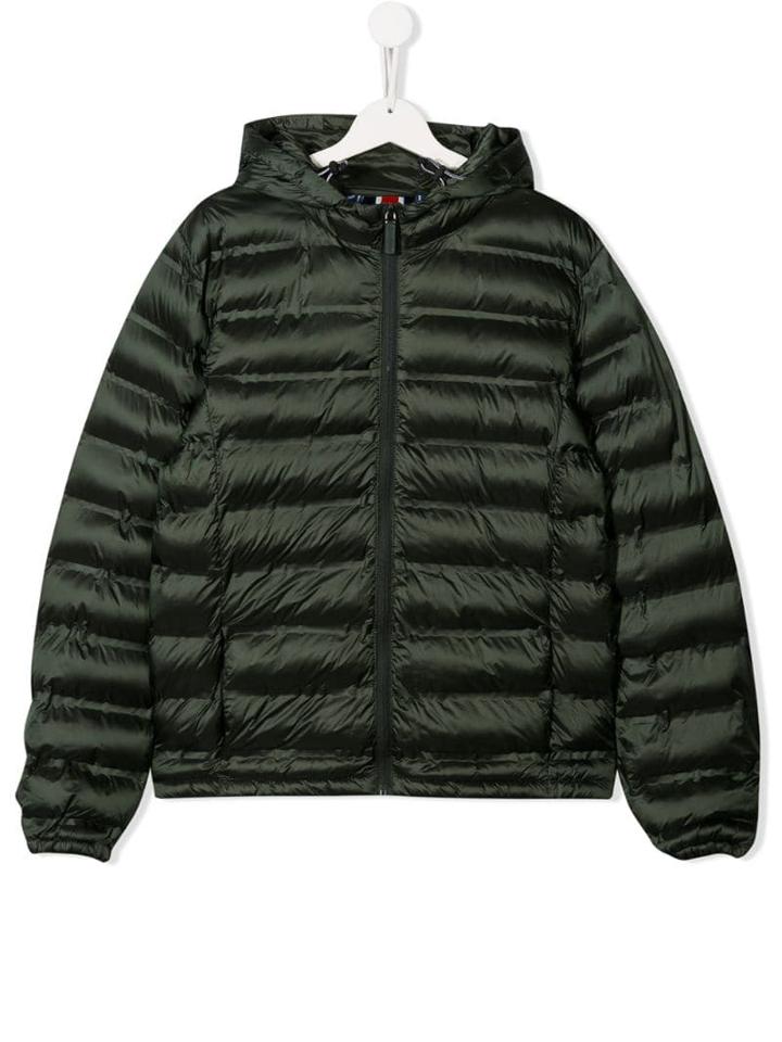 Invicta Padded Hooded Jacket - Green