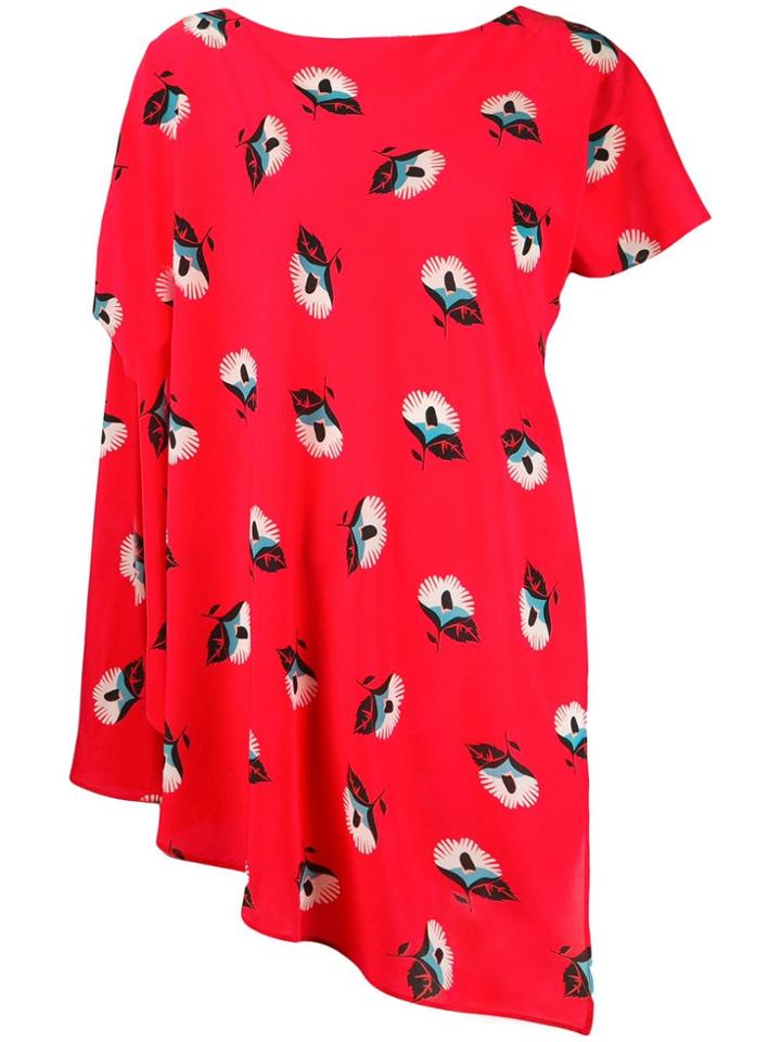 Etro Asymmetric Blouse - Red