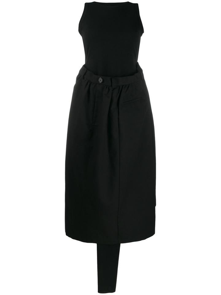 Ambush? Waves? Mix Dress - Black