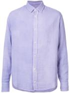 The Elder Statesman Classic Shirt - Pink & Purple