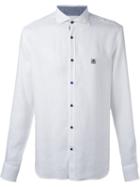 Corneliani Embroidered Logo Shirt