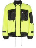 99% Is Fleece Utility Jacket - Yellow