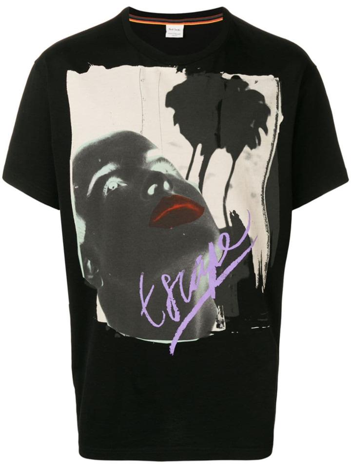 Paul Smith Escape Print T-shirt - Black