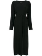 Norma Kamali Boyfriend Longsleeved Dress - Black