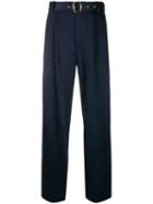 Sies Marjan Andy Loose-fit Satin Trousers - Blue