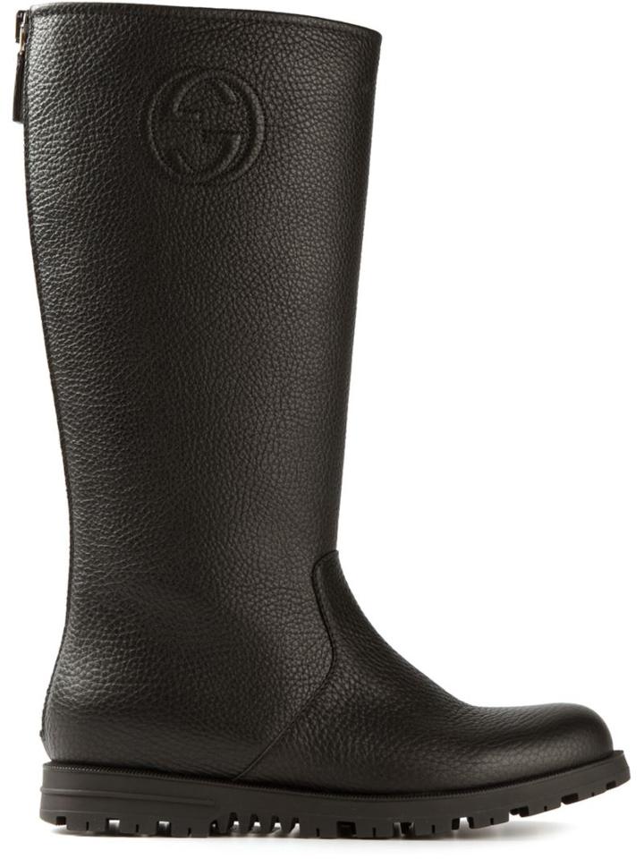 Gucci Round Toe Boots