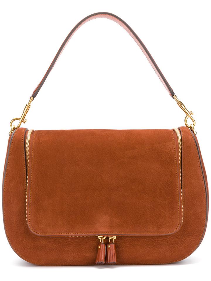Anya Hindmarch Maxi Vere Satchel Bag - Brown