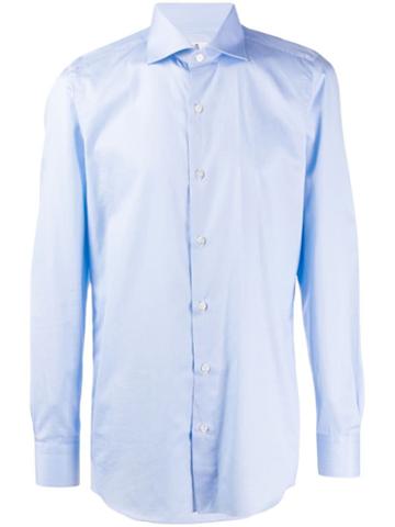 Finamore 1925 Napoli Milanoa Shirt - Blue
