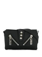 Kenzo Zipped Mini Shoulder Bag - Black