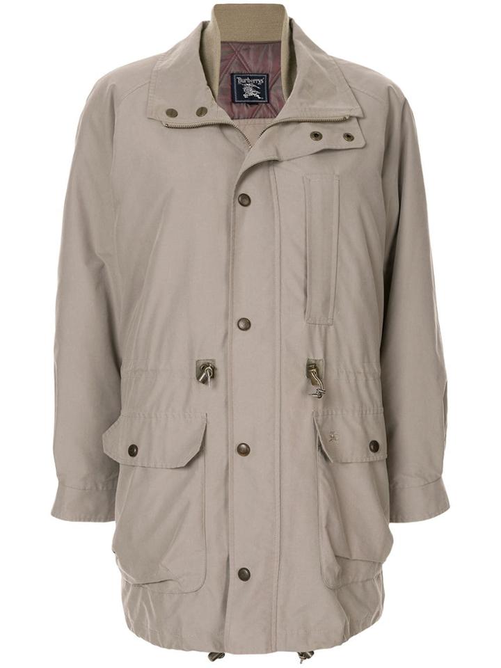 Burberry Pre-owned Long Sleeve Jacket - Brown