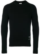 Saint Laurent Heart Badge Jumper - Black