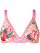 Zimmermann Floral Bikini Top - Pink